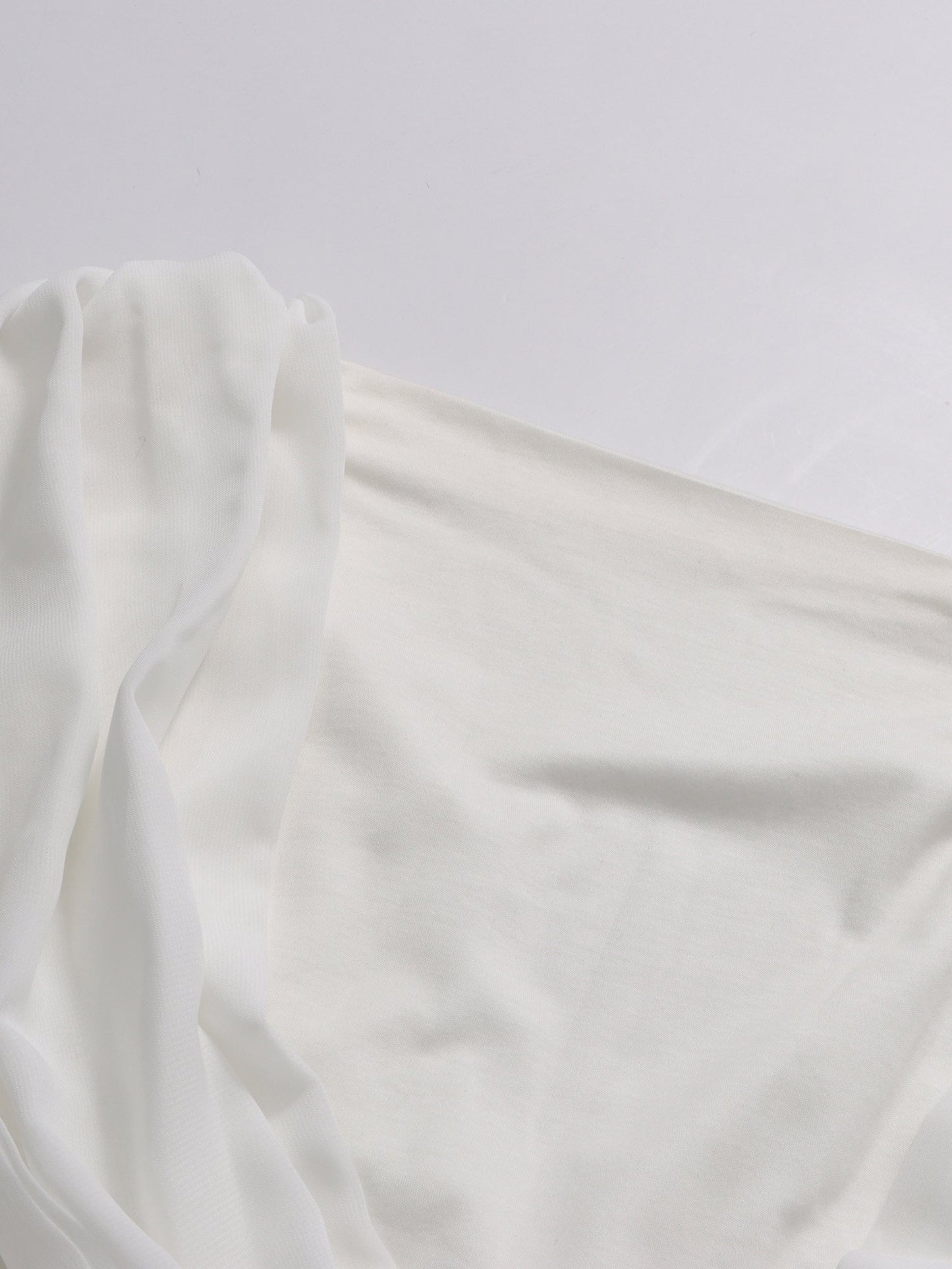 White Draped Maxi Dress with Flowy Sleeves - SISPELL