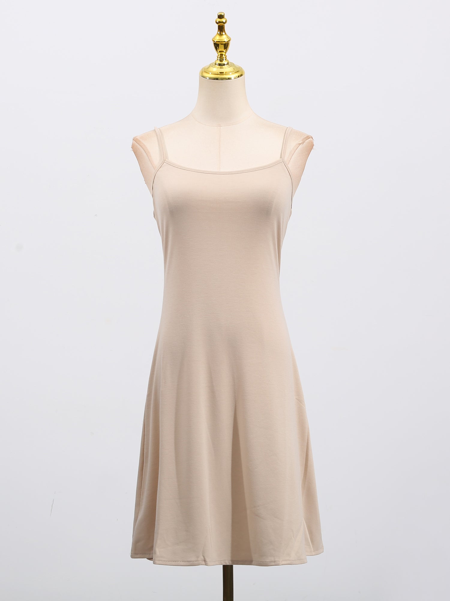 White Lace Sleeveless Maxi Dress with Mock Neck - SISPELL