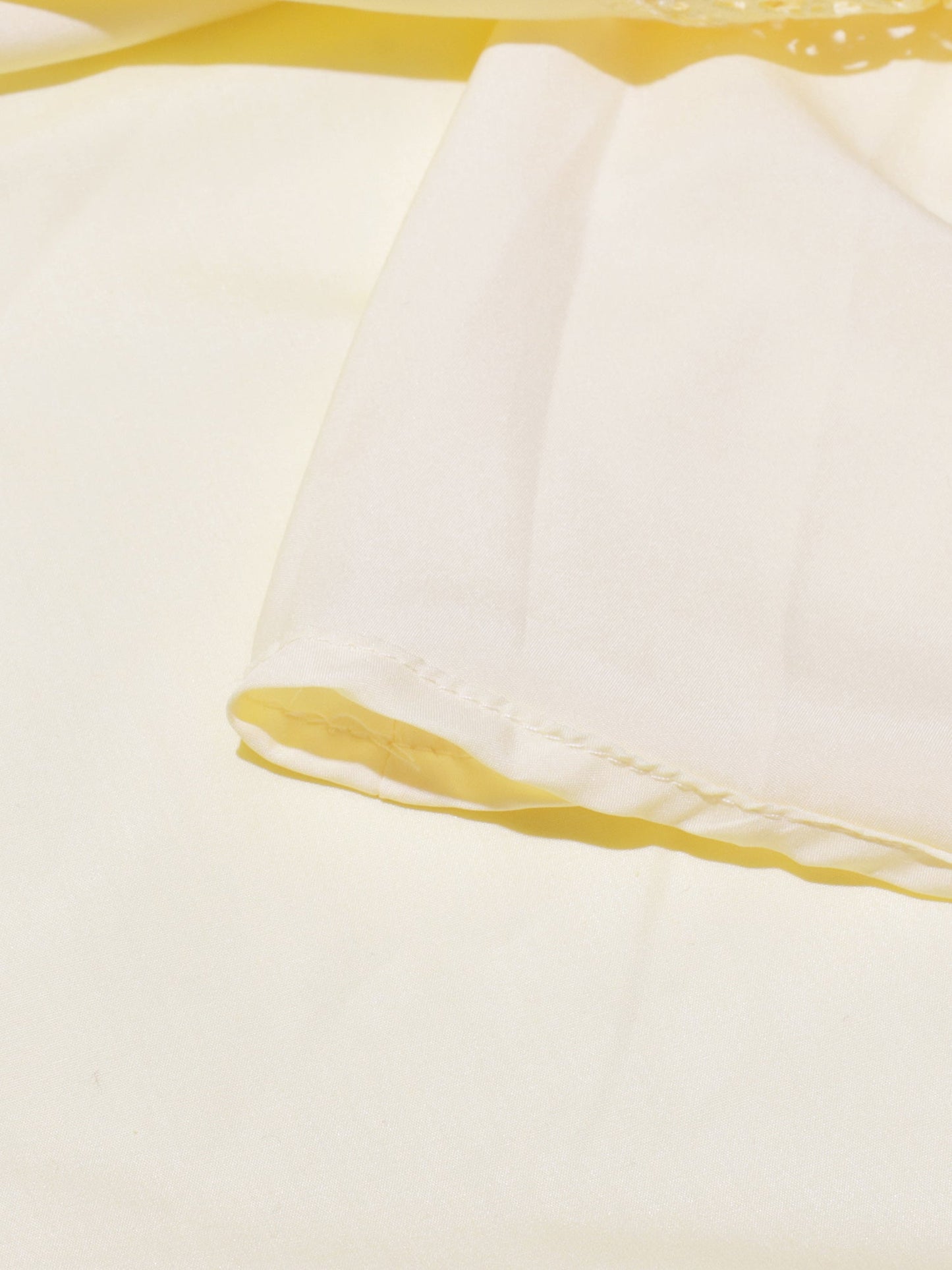 Yellow Lace Sleeveless Midi Dress - SISPELL